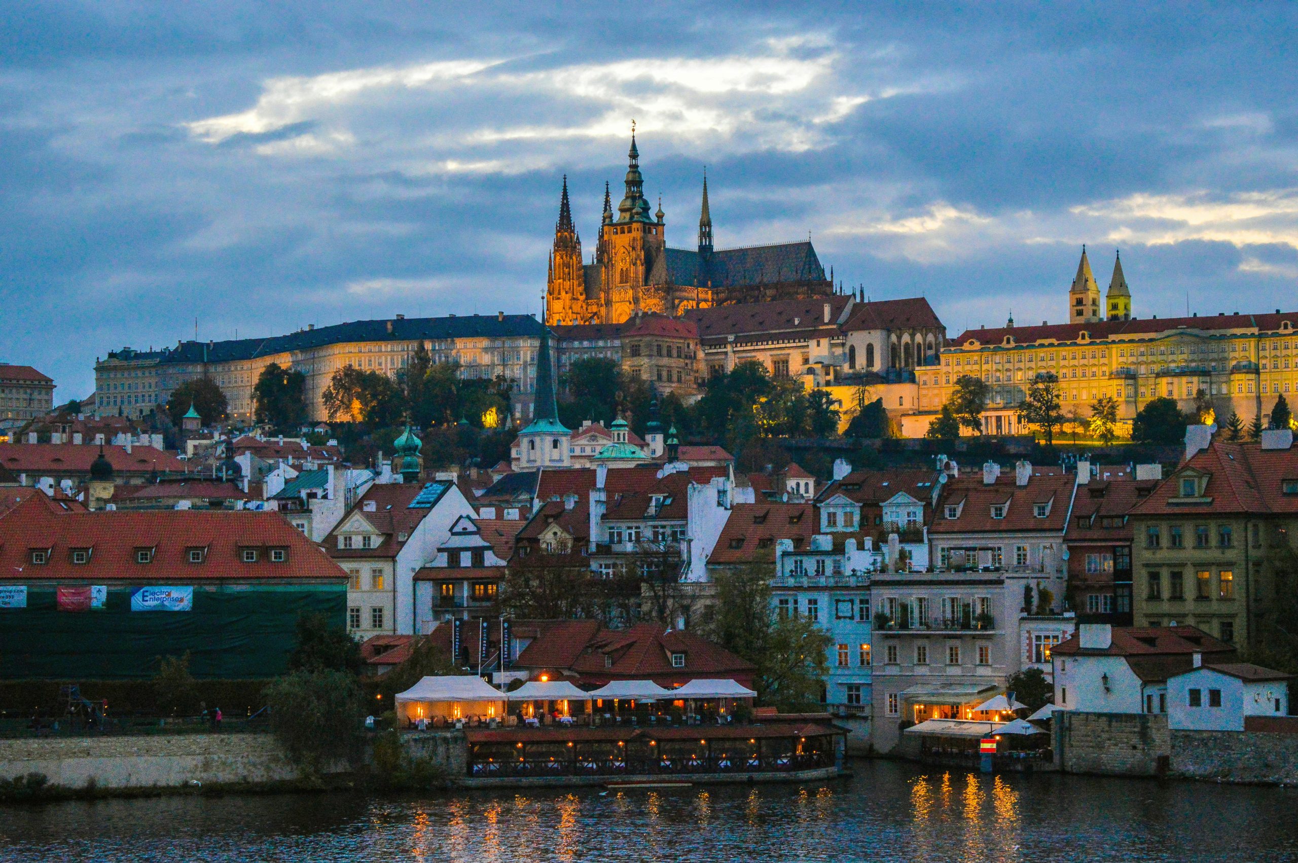 Evening of Prague